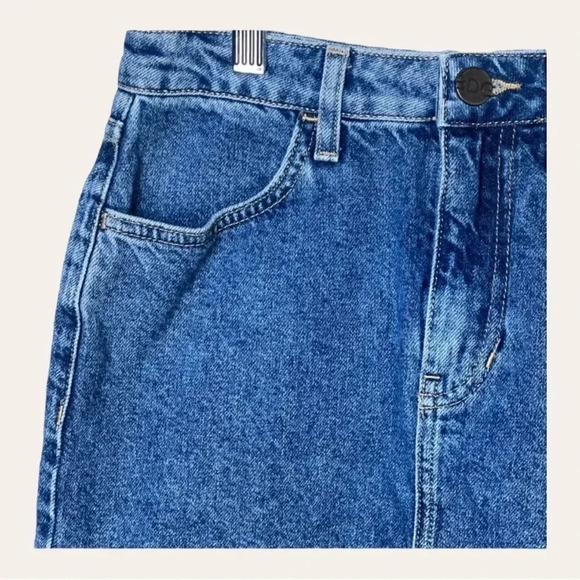 Women’s BDG DENIM SKIRT SIZE‎ XSMALL MEDIUM WASH IN COLOR - Picture 4 of 8